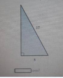 Please find Area of triangle
