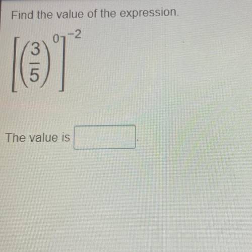 What’s the value of this expression?
