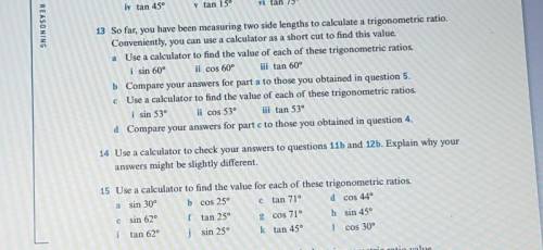 plsplspls help with questions 13 and 15, pick between and don't guess thank u it's rlly urgent I'll