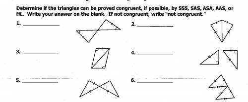 Quiz 4-3 Triangle Congruence Proofs