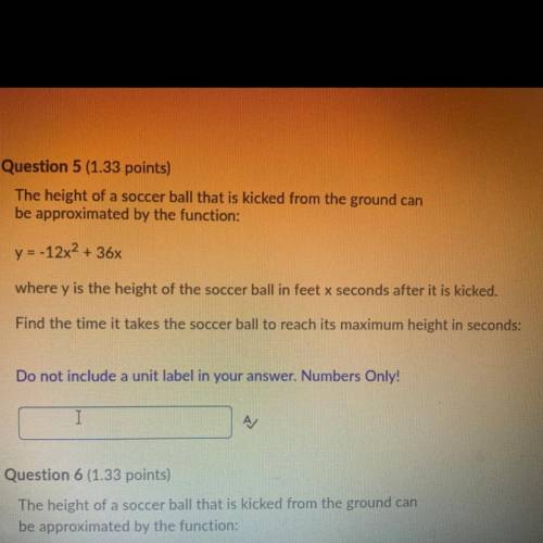 QUESTION 5 . PLEASE I HAVE A HOUR LEFT!