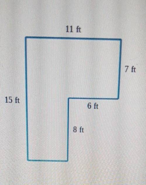 Find the perimeter of the figure below. Notice that one side length is not given. Assume that all i