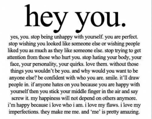 All the sad ones out there...

read this :DD its quite an inspiration :D
love urself no matter wha