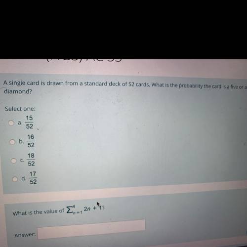Please help with the first question