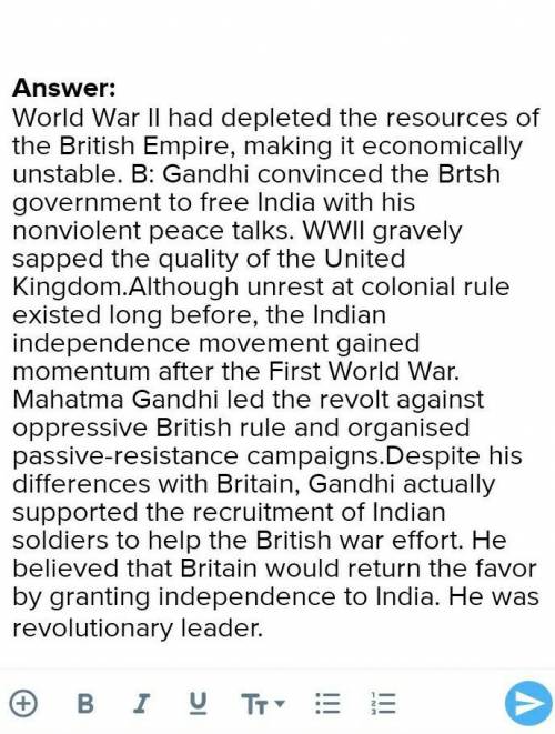 Mohandas Gandhi led India to independence from Britain and is one of the world’s great historical fi