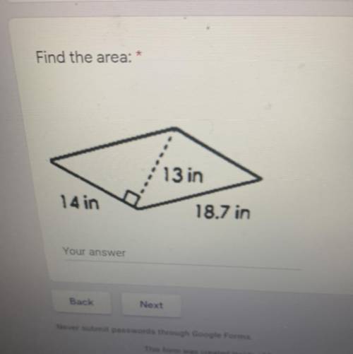 Find the area (THANKS YALL PLEASE ITS FOR MY FINALS )