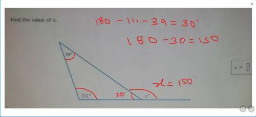 2. Find the value of X (In the picture) (giving points to best answer/brainlest)​