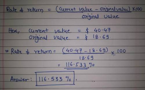 Mathematics A private post -secondary corporation has 1 year low stock price of $18.69 and high pric