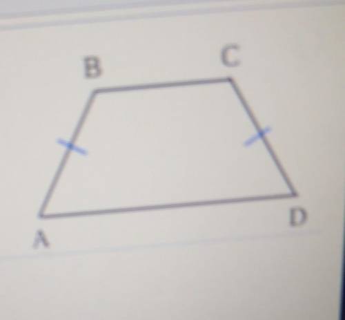 in the accompanying figure, ABCD is a trapezoid in which line segment AD || BC and AD > BC. Prov