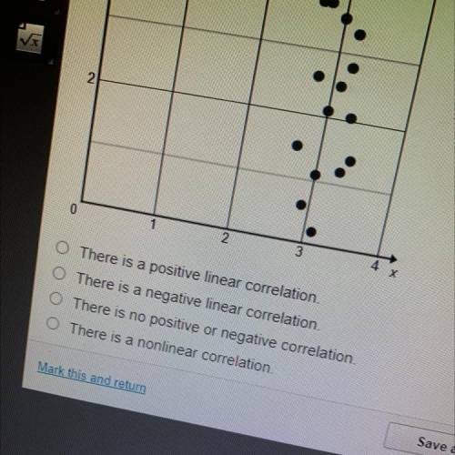 Which describes the correlation shown in the scatterplot￼