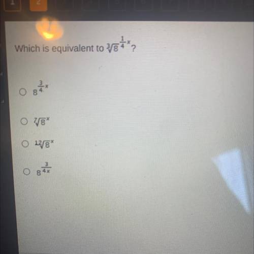 Which is equivalent to 64
X
O 78*
8/27 o
ga
PLS HELP