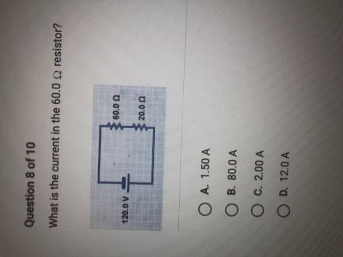 What is the current in the 60.0 resistor