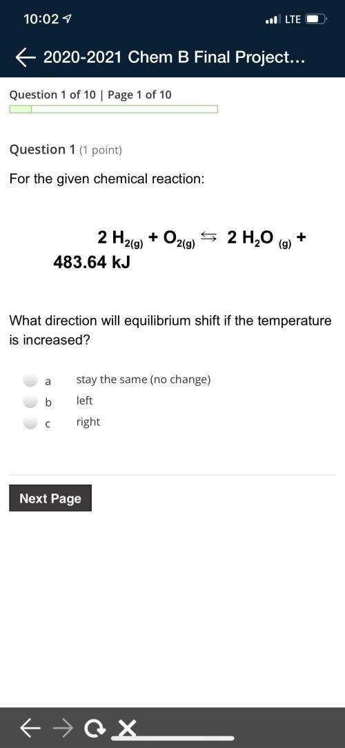 HELP WITH FINAL CHEM