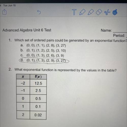Need help with number two plz hurry will mark brainliest