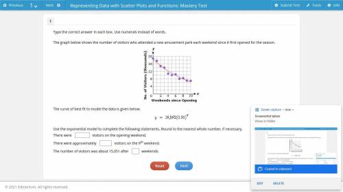 Type the correct answer in each box. Use numerals instead of words.

The graph below shows the num