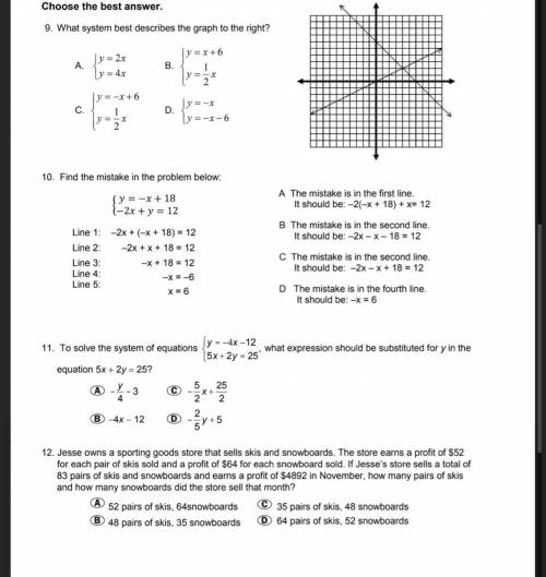 Please help me with this math sheet!