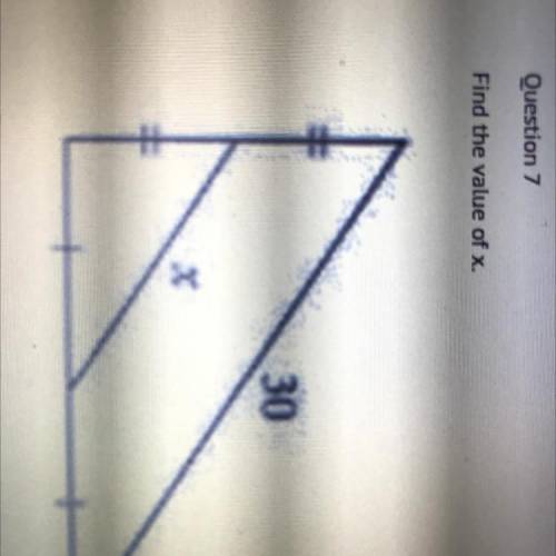 Need help finding the value of “X”