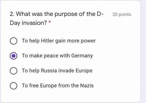 What was the purpose of the D day invasion? someone help no links