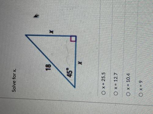 Solve for x pls and thank you