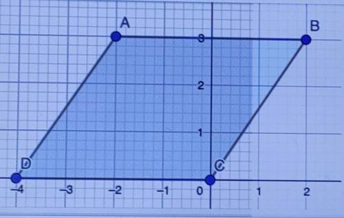 Give the following quadrilateral ABCD, prove that it is parallelogram by proving one pair of opposi