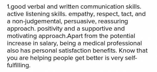 Which health career fulfils aligned with your values interest and skills why..