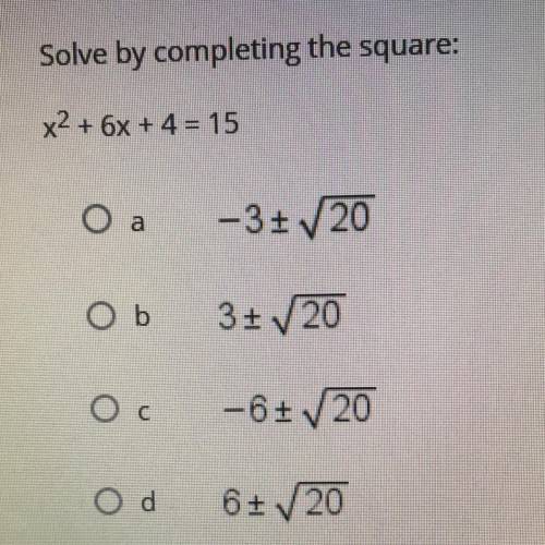 Complete the square. Right answers only thanks!