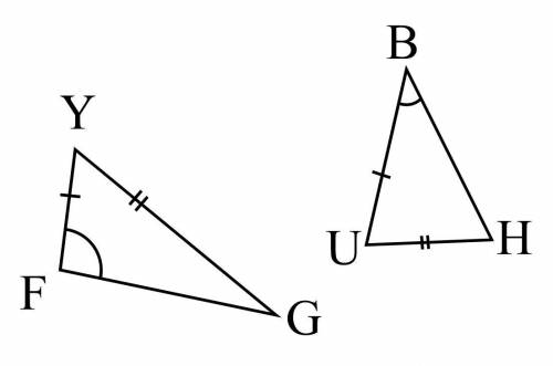 What is the congruence correspondence, if any, that will prove the given triangles congruent?