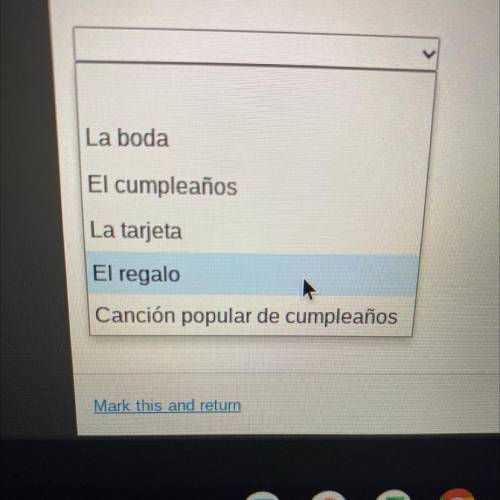 Please select the word from the list that best fits the definition
Se celebra una vez al año.