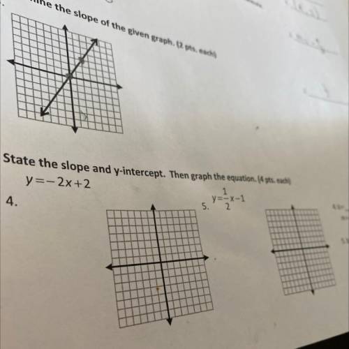 Can someone help me with #4 and #5 ASAP