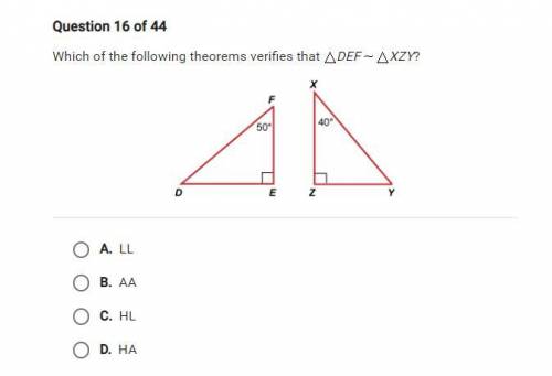 Which of the following theorems verifies that DEF = XYZ?