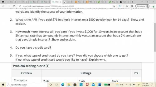 How much more interest will you earn if you invest $1000 for 10 years in an account that has a 2% a