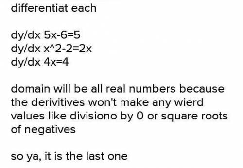 Given f of x equals 5 times x minus 6 for x less than 2, equals x squared for x between 2 and 4 incl