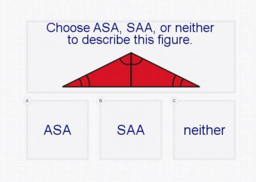 Choose ASA SAA or neither to describe this figure