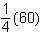 Which expression gives the best estimate of 30 percent of 61?

The answers are below: 
Hurry, plea