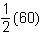 Which expression gives the best estimate of 30 percent of 61?

The answers are below: 
Hurry, plea