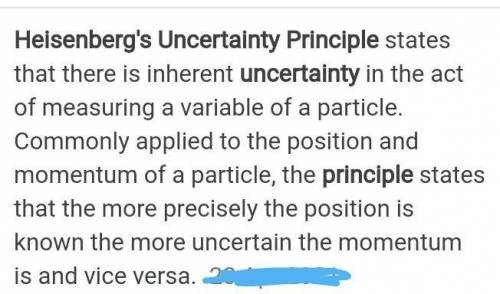 What is Heisnberg's uncertainity principle? Why it make sense only for microscopic particles.​