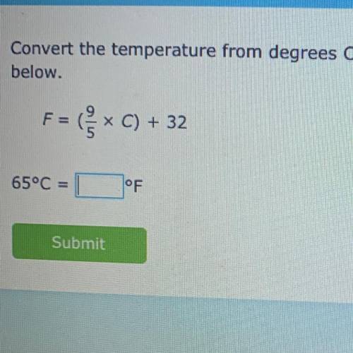 Celsius to Fahrenheit