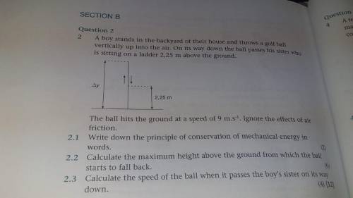 Please help me with 2.2 and 2.3