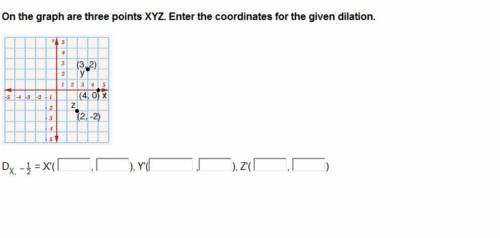 BRAINLIEST TO FIRST ANSWER

PLEASE HELP ASAP 
On the graph are three points XYZ. Enter the coo