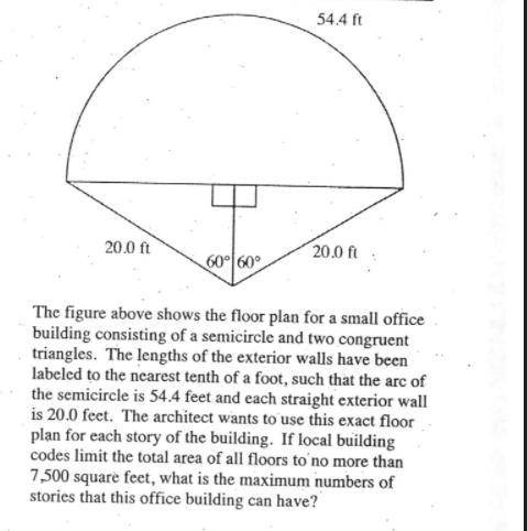 What is the maximum numbers of stories that this office building can have?