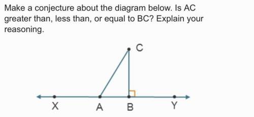 Explain why ac is equal to
Bc