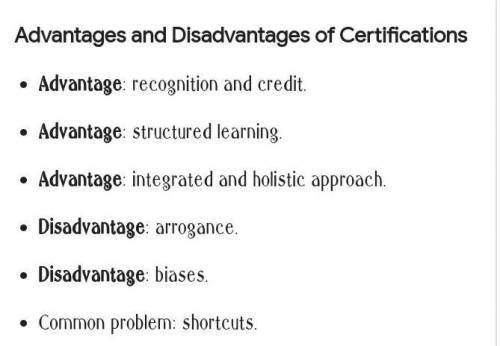 What are 2 disadvantages on the certificate of origin​