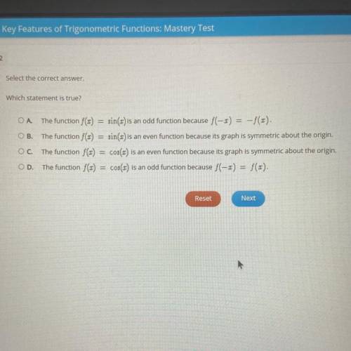 Please help me! 
Select which answer is true