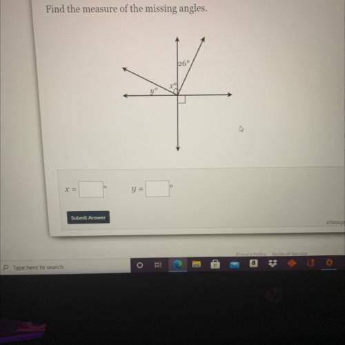 Help please Find the measure of the missing angles.