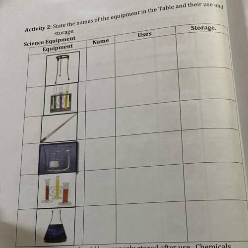 Answer this and answer the questions below!!

1) why do we need to use measuring instruments durin
