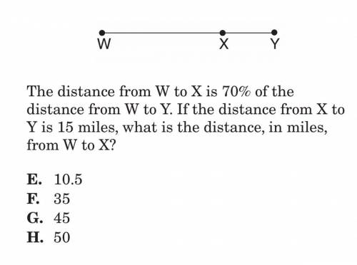What is the distance from W to X?