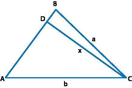 I WILL GIVE BRAINLEIST AND POINTS

Complete the proof of the Law of Sines/Cosines.
Triangle ABC wi