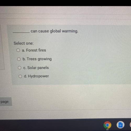 What causes global warming