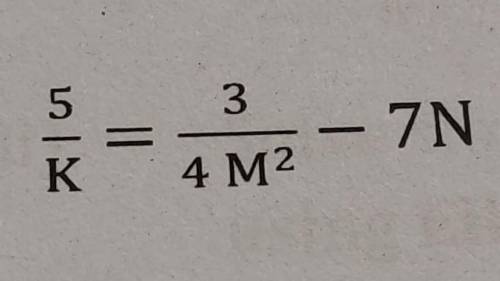 Make m the subject of this eequation please help!! asap