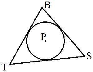Point P represents which point of concurrency?